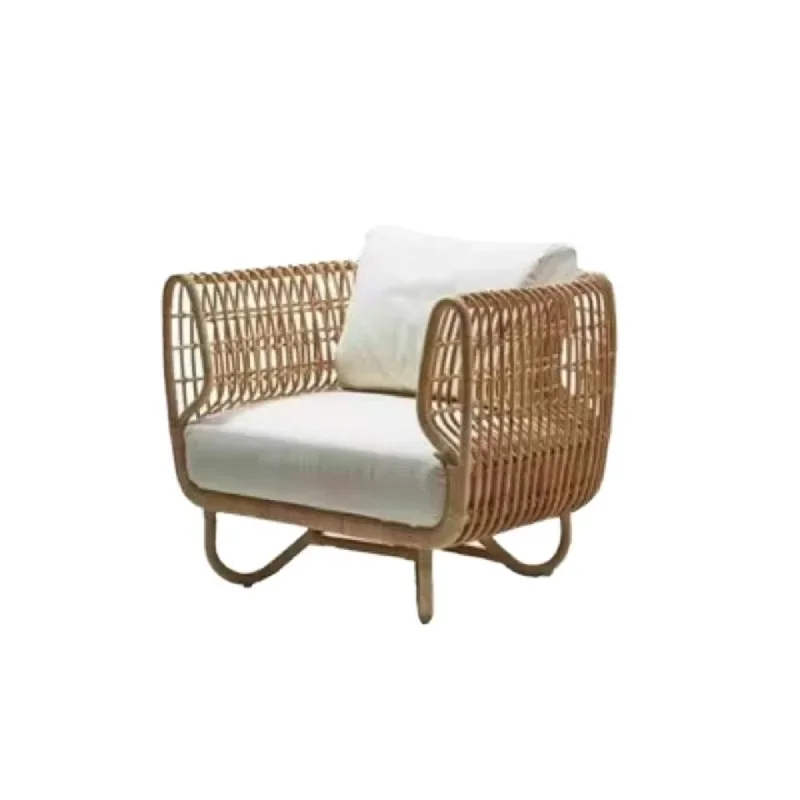 Customized Modern Design Hand Woven Rattan Coffee and Tea Table Handmade End Table