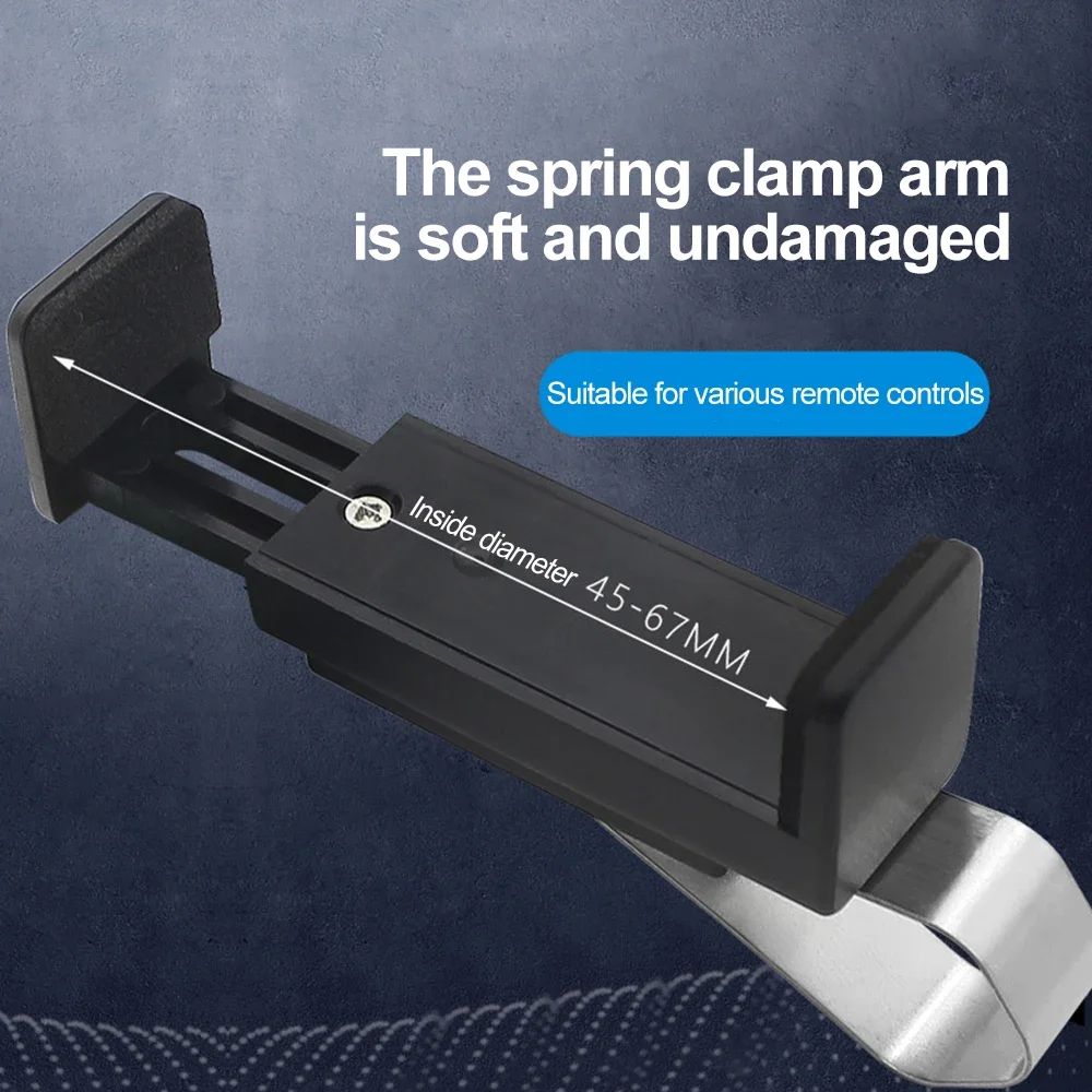 Soporte de Clip para parasol de coche, control remoto de puerta de 45-67mm para Control de puerta de garaje, llavero de coche, abridor de barrera, instalación rápida, 1 ud.