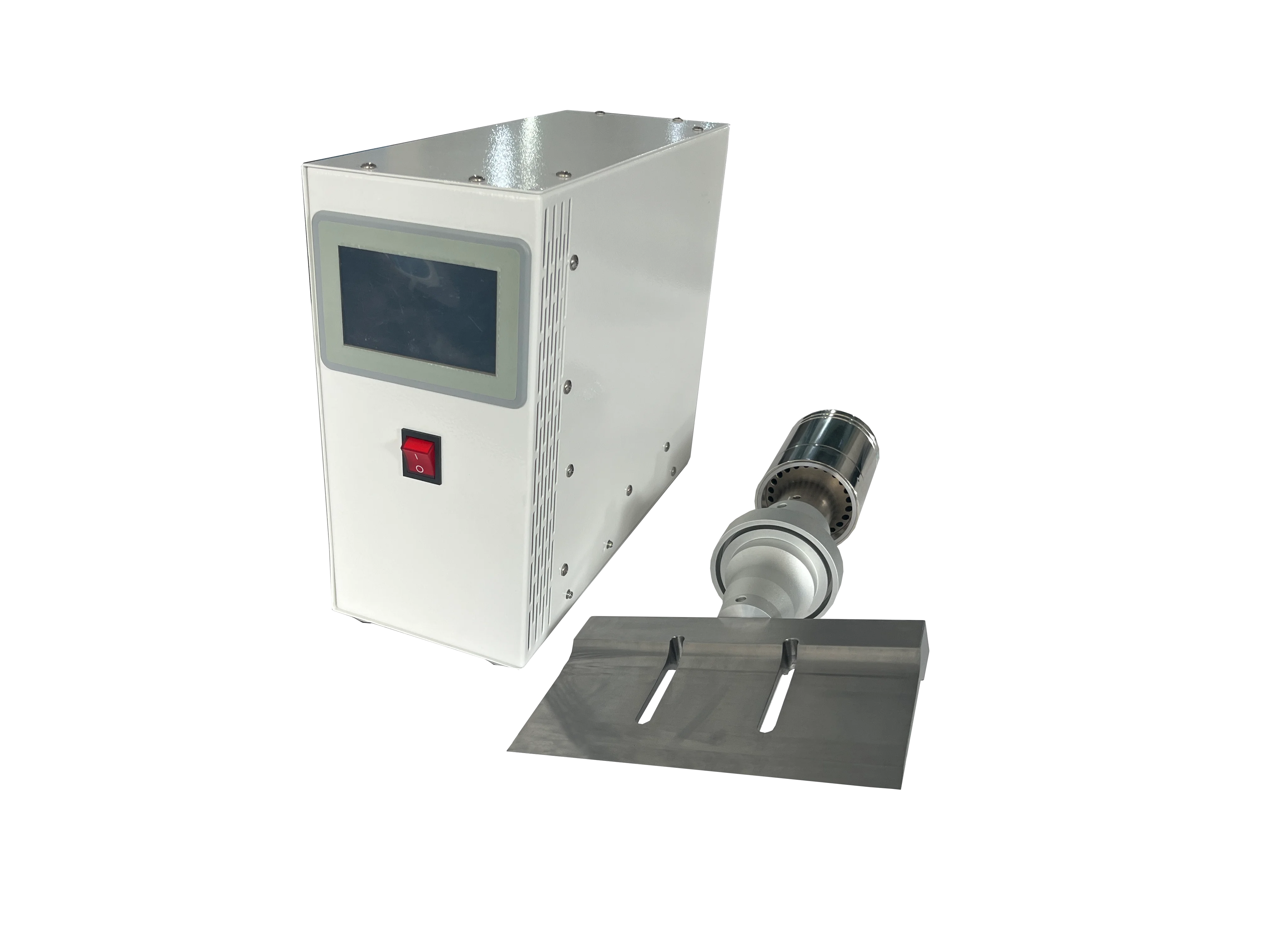 20kHz Ultrasonic Food Cutter System, Candy Cake & Pizza Slicing Equipment