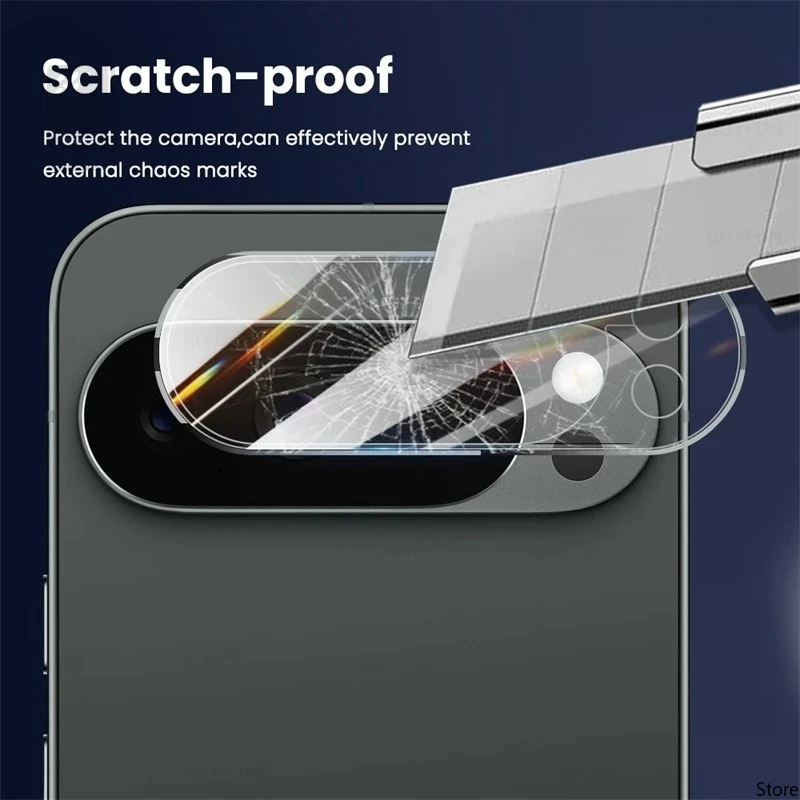 3-1 Uds. Funda protectora de lente de cámara de vidrio templado curvo 3D transparente para Google Pixel10 Pixel 10 Pro Pixel10Pro XL Pixel10ProXL 5G