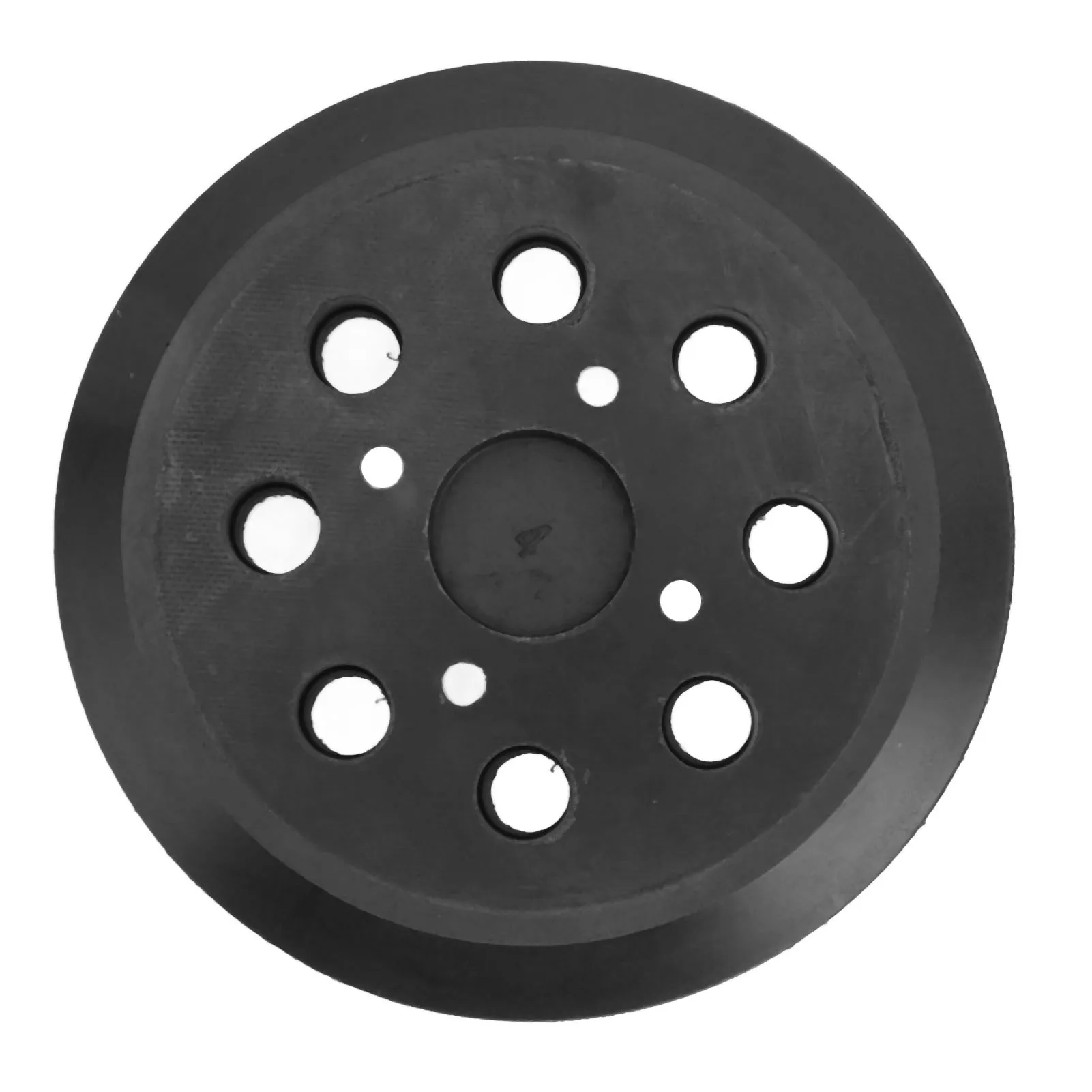 8 Holes Electric Polishing Pad Rubber Grinding Backing Pad for 5in Cushion Pad and Sandpaper Electric Grinding Pad