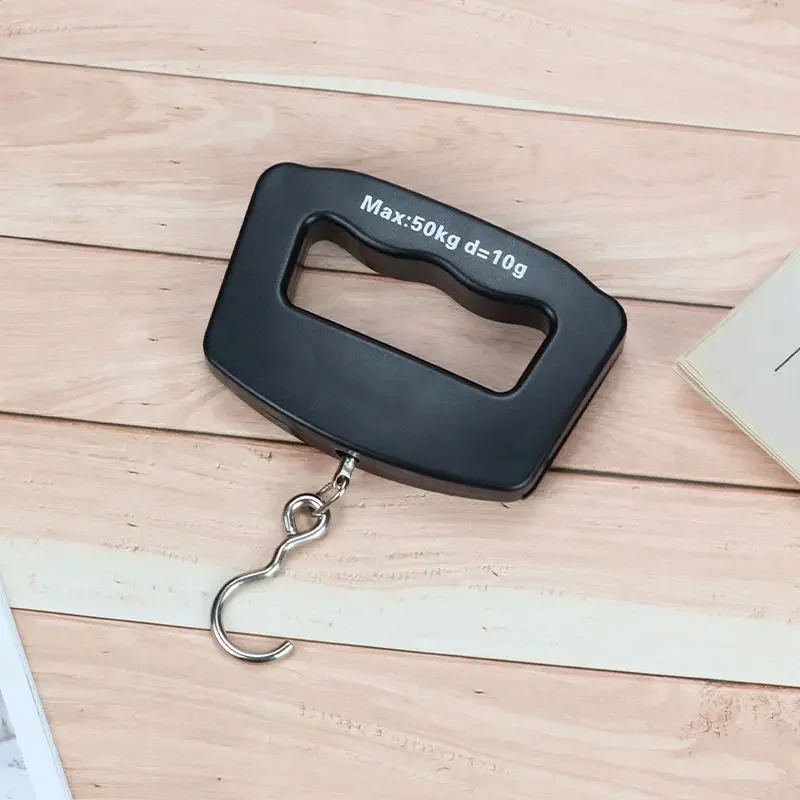 50kg/10g Travel Luggage Scale Portable Handheld Electronic Scale with Hook Gram Scale Express Delivery Fishing Handheld Scale