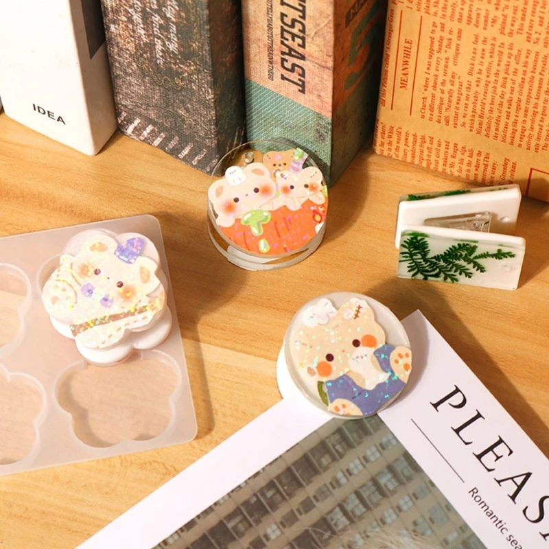 DIY Haarnadel Gussform Anhänger Form Silikon Telefon Halterung Halter Form