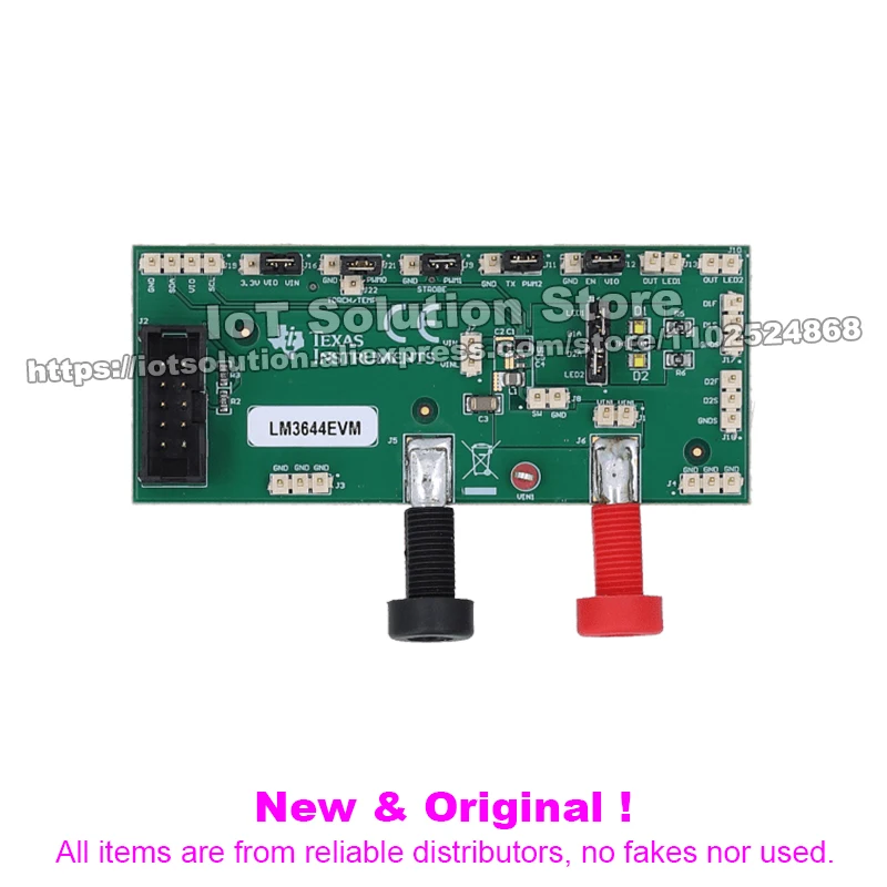 LM3644EVM Synchronous Boost Dual LED Flash Driver Evaluation Module W/ 1.5A High-Side Current Sources