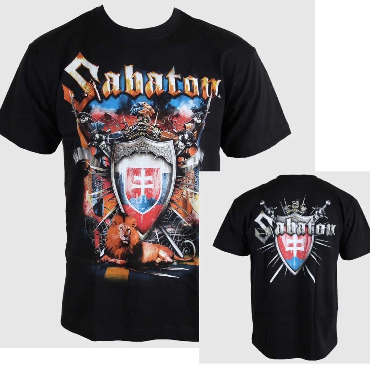 Fit Sabaton Graphic Cotton T-shirt Unisex Summer Short Sleeve Fashion Brand Tee Luxury Casual Vintage Tees