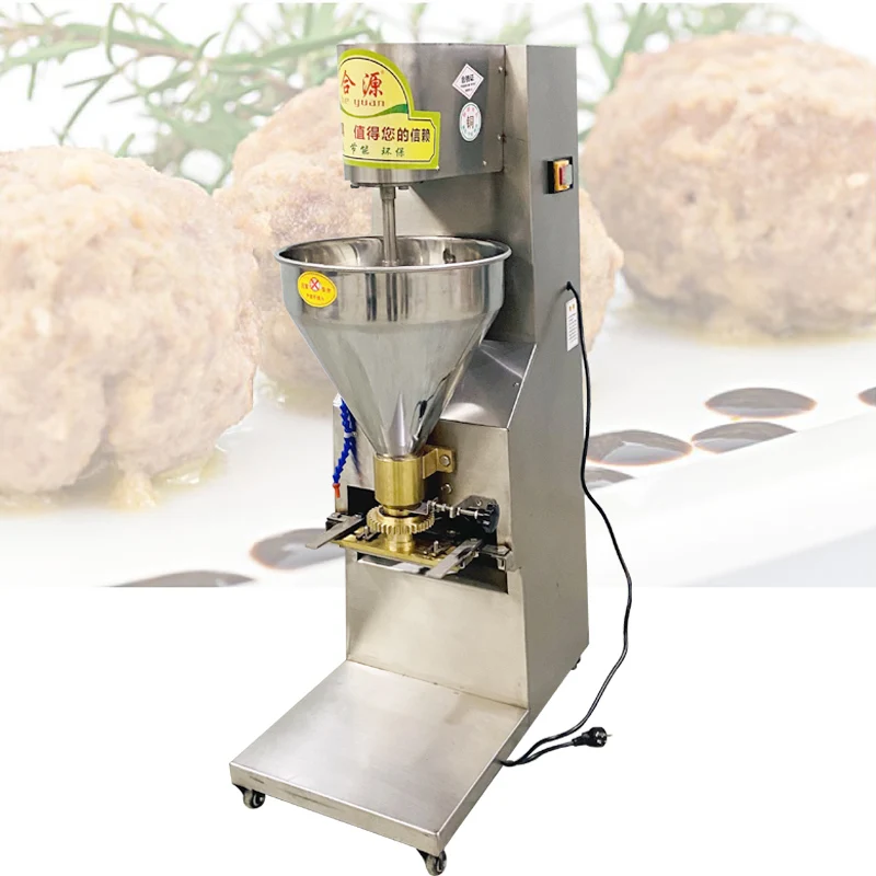 Automatic Meatball Making Machine Commercial Beef Ball Rolling Forming Machine Industrial Meat Ball Maker Price