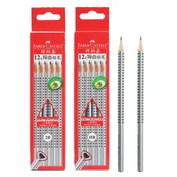 FABER CASTELL Features Pencil Triangle Rod Lattice HB 2B Drawing Writing Pencil for Students School Supplies