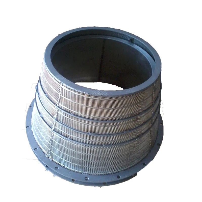 Industrial SS Wedge Wire Basket Welded Cylinder Sieve Screen Mesh Technique Mine Selection Processing Included Filter Strainer