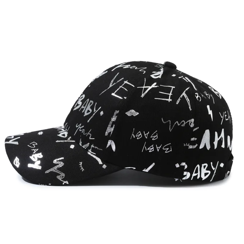 Korean Version Letter Printing Baseball Cap For Unisex Outdoors Sunshade Sports Leisure Travel Versatile Party Gift Peaked Cap