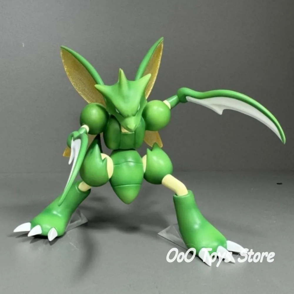 11cm Anime Pokémon Figur Scyther Actionfiguren PVC-Statue Desktop-Ornament Sammlermodell Spielzeug Geschenke – Detail 2