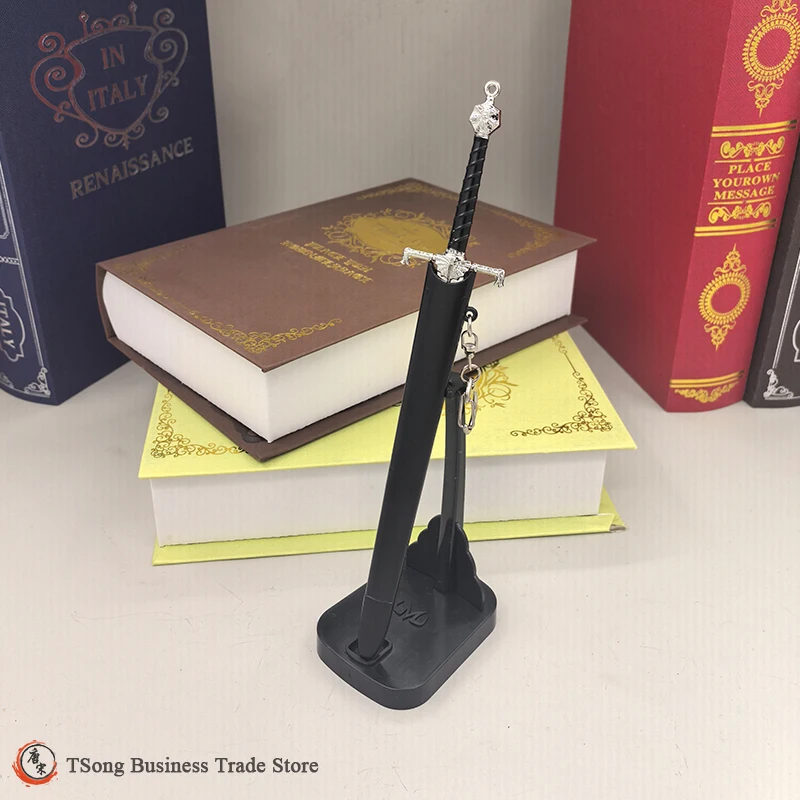 لعبة 22 سم (8.66 بوصة) ملحقات الأفلام والتلفزيون من العصور الوسطى البرية طبق الأصل أسلحة مصغرة نموذج العرش فاليريا بلاكفاير سوي #6