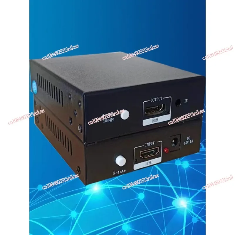 

Обертатор видео HDMI Pure Hardware | 90 ° /180 ° Преобразователь вращения HD-экрана — зеркало/откидное/верхнее вниз для вертикального дисплея