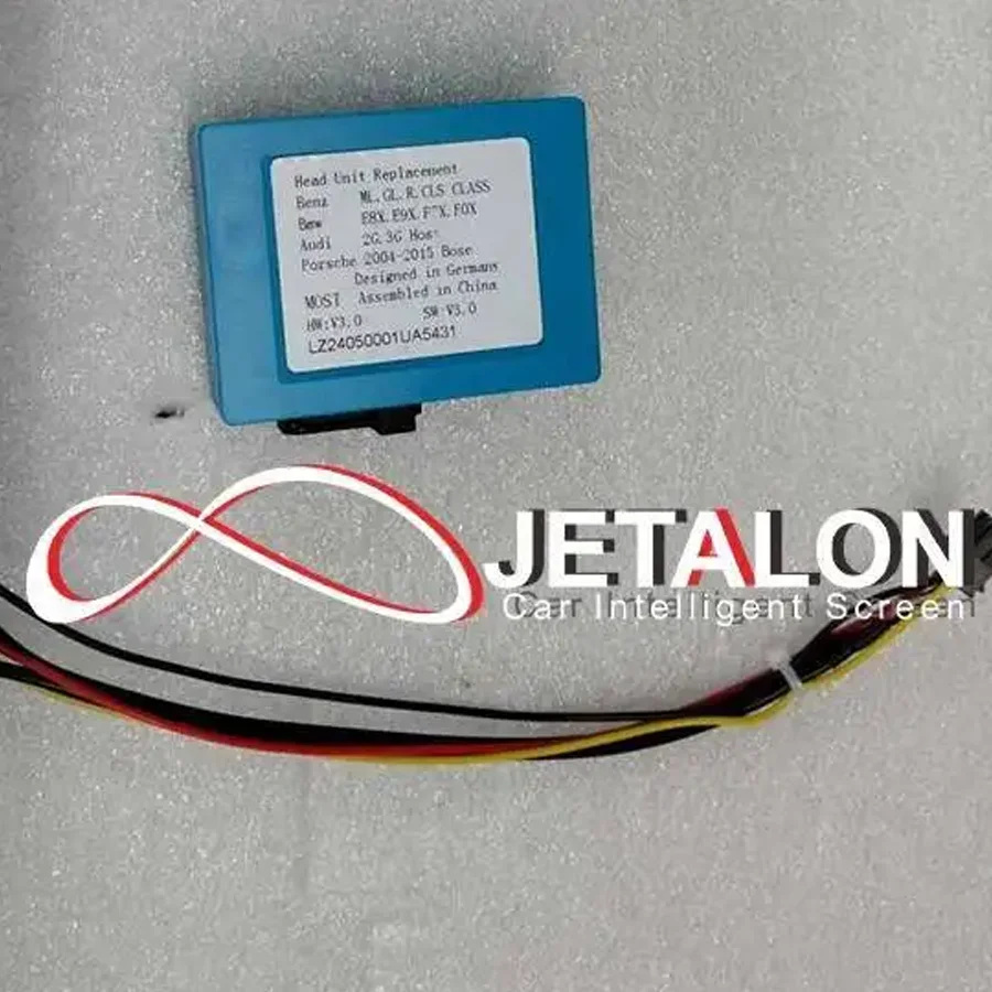 For Porsche Macan/Cayenne PCM3.1 / PCM4.0 Optical Fiber Box