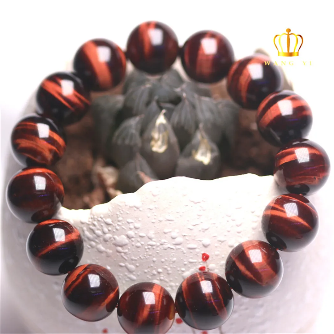 Top Natural Red Tiger Eye Stone Bracelet For Women Men Gift Reiki Crystal Beads Energy Gemstone Strands Jewelry AAAAA 8-18mm