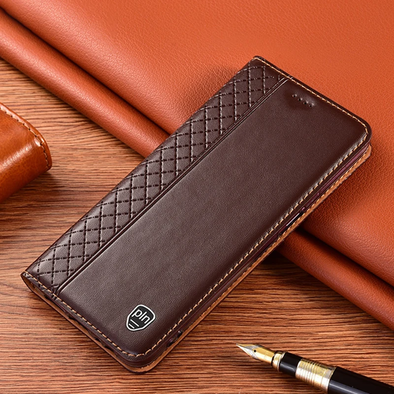 

Retro Genuine Leather Case For Nokia 5.1 6.1 7.1 8.1 Plus X6 X7 X71 X9 X10 X20 X30 XR20 X100 Phone Wallet Magnetic Flip Cover