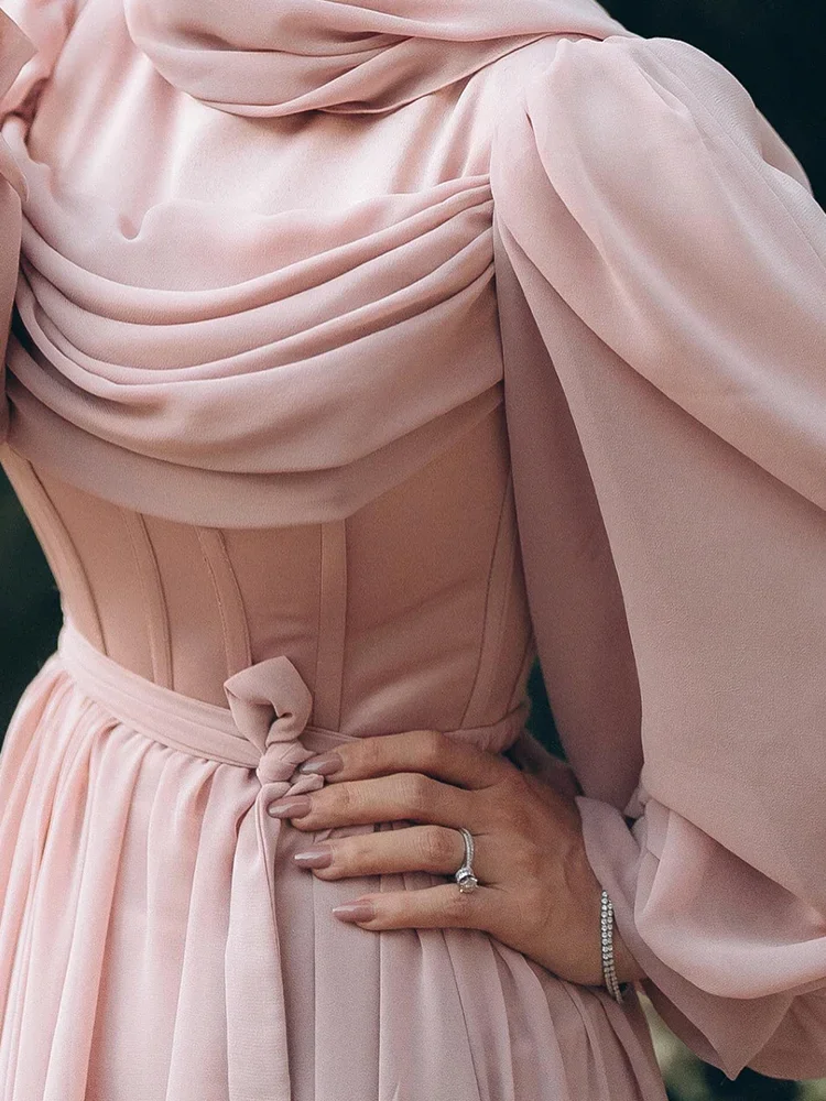 Longue robe de soirée élégante musulmane robes de soirée femmes personnalisé bal fête Cocktail robe de bal robe de luxe pour les mariages formel