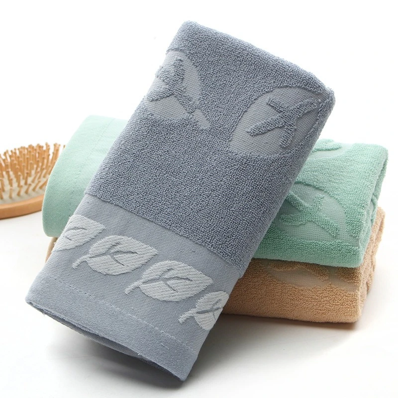 40x92cm cotton face washing and bathing towel gym sports towel men's and women's sweat wiping adult shower absorbent long towel