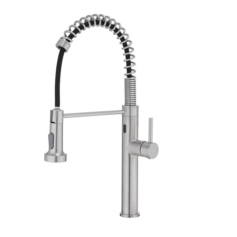 

Hands-Free Smart Kitchen Faucet, Touchless Automatic Tap with Motion Sensor Technology