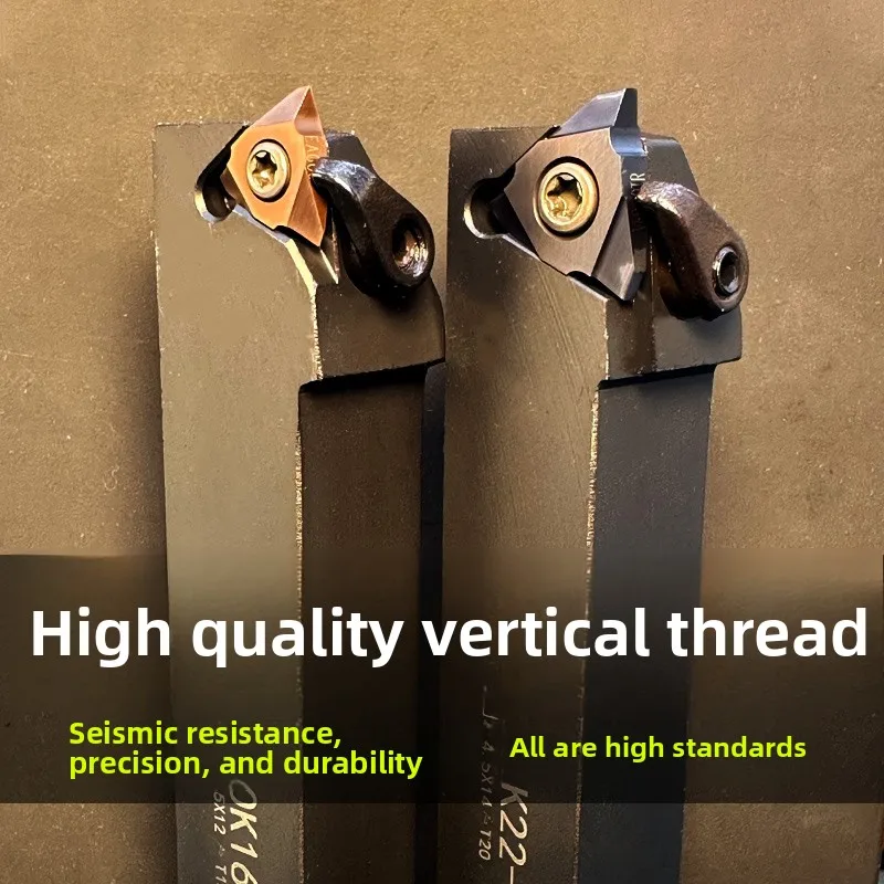1pcs T-shaped Threaded Carbide Inserts 30-degree 16VER AG60 AG55 22VER 16VNR 22VNR N60 27VER V60 2.0TR 3.0TR 4.0TR 5.0TR 6.0TR