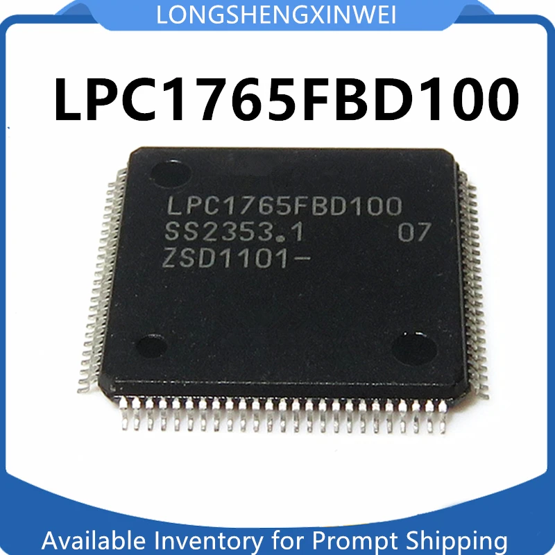 1PCS LPC1765FBD100 LQFP100 MCU IC Chip New Original LPC1765