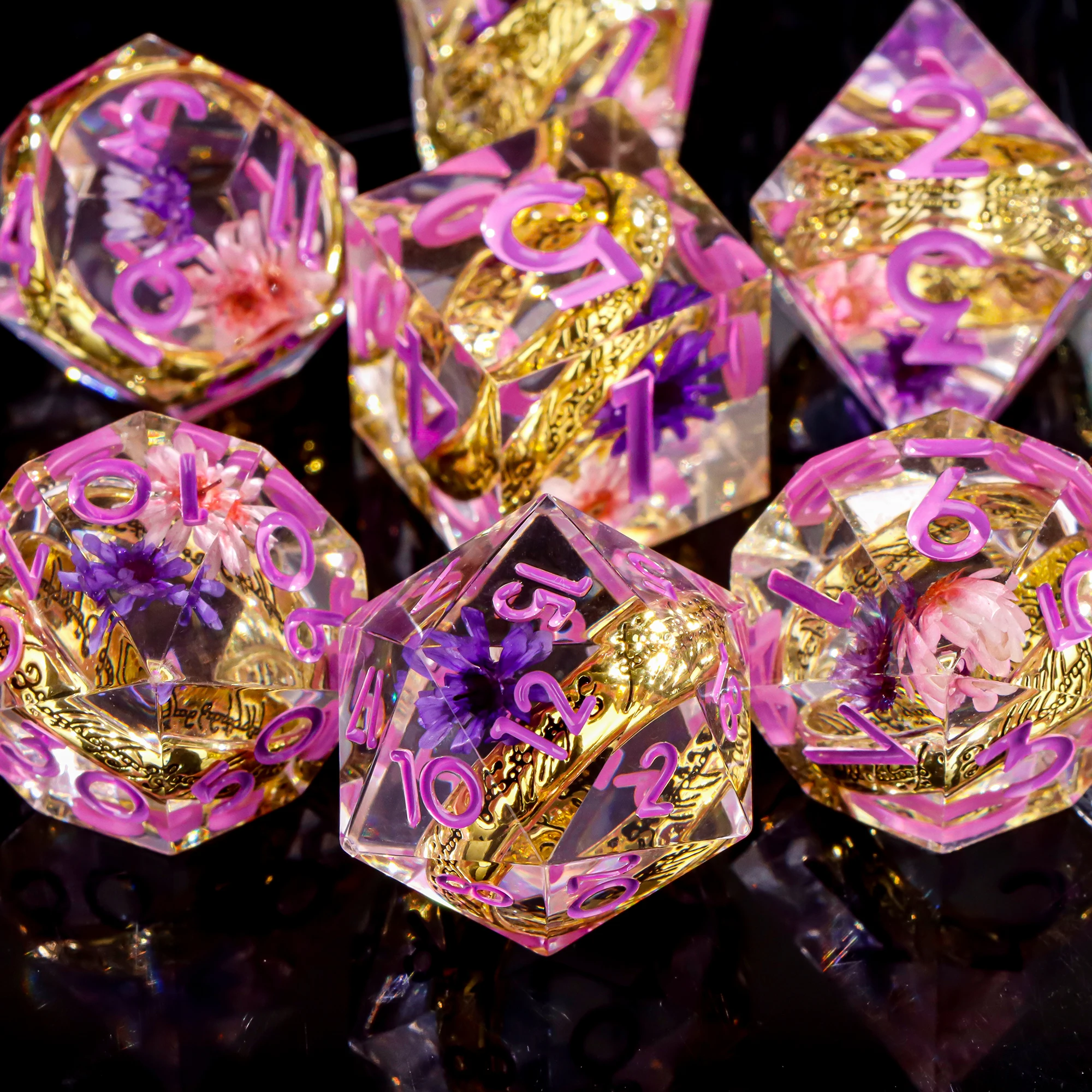 

Набор многогранных кубиков Lord of the Ring для Lord of the Rings D&D Dice для подземелей и драконов, игровые аксессуары