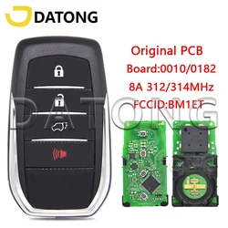 Datong World Car Remote Control Key For Toyota SW4 Original PCB Board 8A Chip 312/314MHz BM1ET B3U2K2L 0010/0182  Card