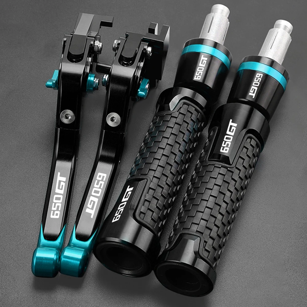 Motorcycle Aluminum Adjustable Brake Clutch Levers Handlebar Hand Grips Ends For CFMOTO CF MOTO 650GT 650 GT 2019-2022 2021 2020