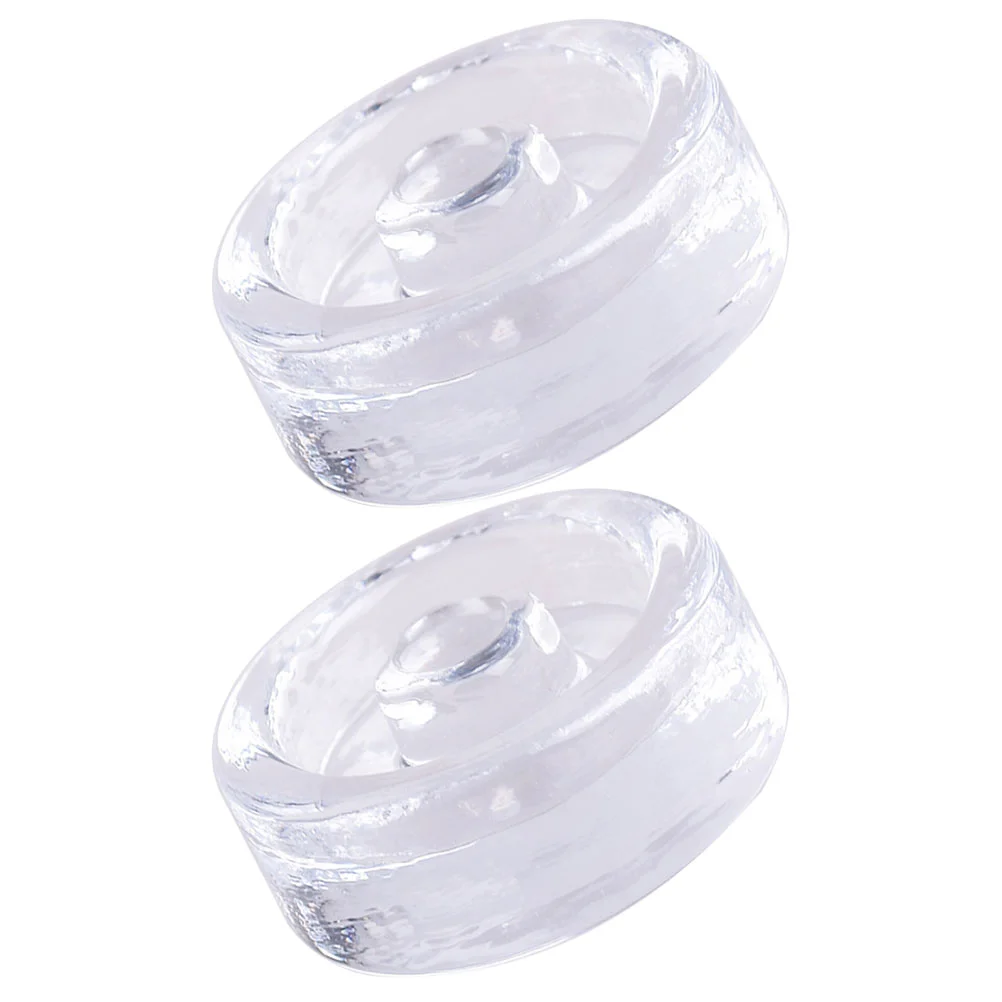 

2 Pcs Wide Mouth Mason Glass Weights Small Fermenting Jars for Overnight Oats Lids