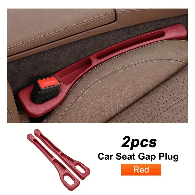 1 stks/1 paar Universele Autostoel Kloof Plug Strip Zijnaad Auto Kloof Filler Lekvrije Seat Gap Organizer interieur Decoratie