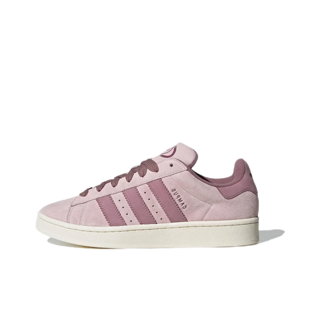 adidas originals Campus 00s Men's and Women's Comfortable Everyday Slip Resistant Abrasion Resistant Low Top Boardshorts Pink Pu