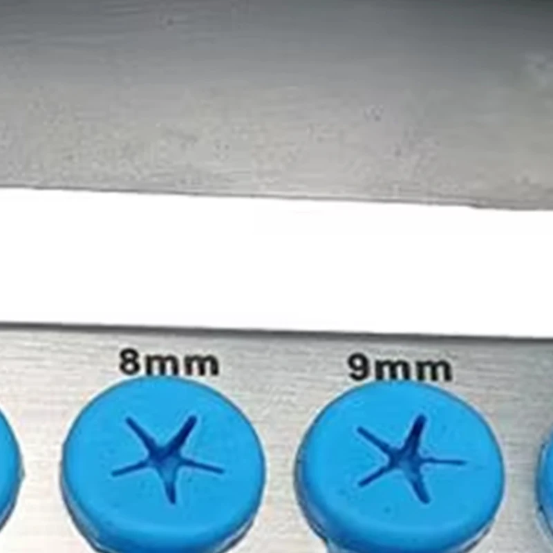 

8Pcs Dental Trephine Drill Kit, Medical Stainless Steel Autoclavable, Low Speed Handpiece Implant Surgery