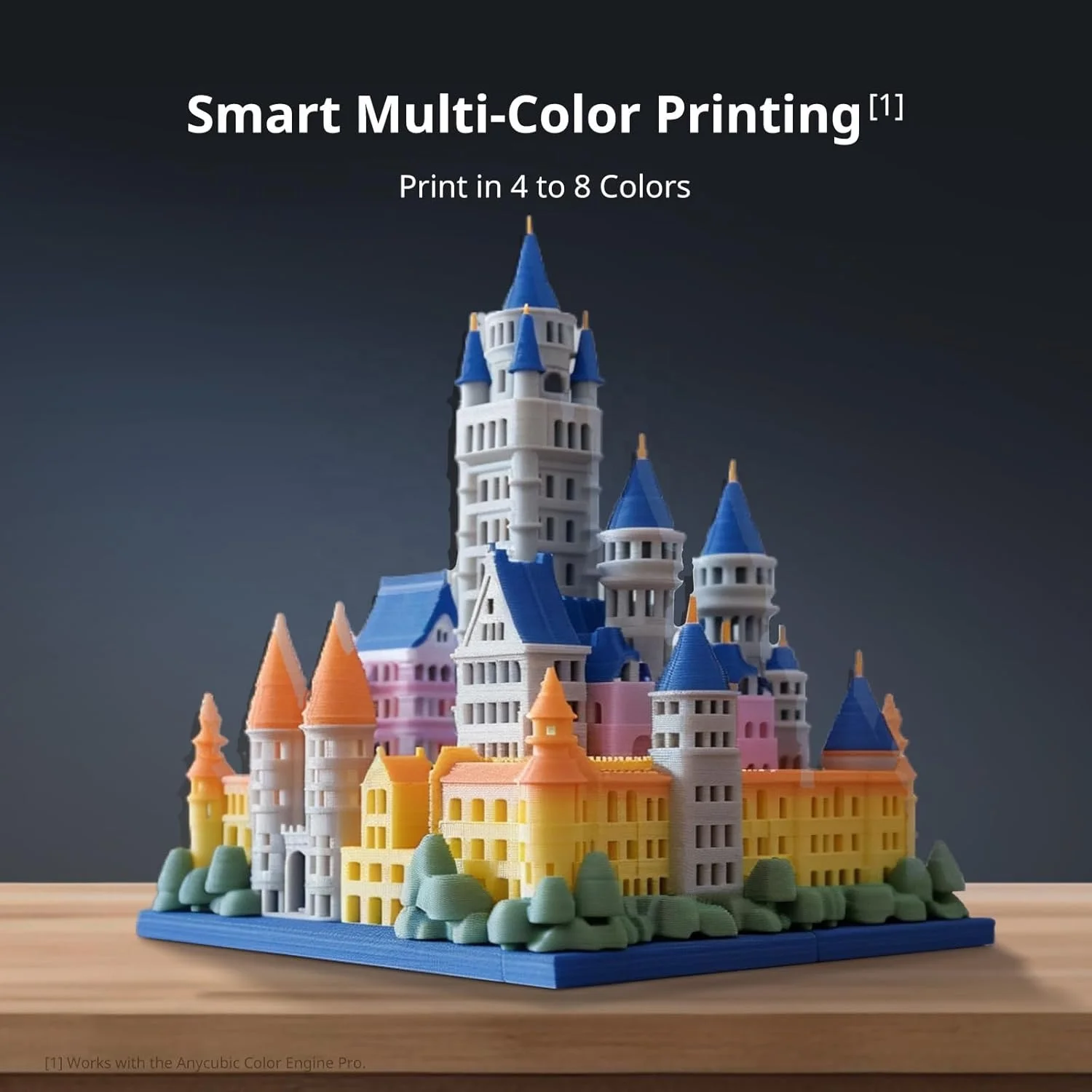 Anycubic Wholesale Kobra 3 High Speed Max 600mm/s Large Print Size 250x250x260mm Desktop FDM 3D Printer