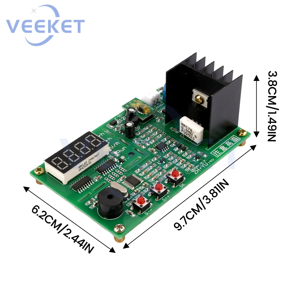 DC12V Battery Capacity Tester With Auxiliary Internal Resistance Three Measurement Modes For 18650 Lithium Battery Capacity Test