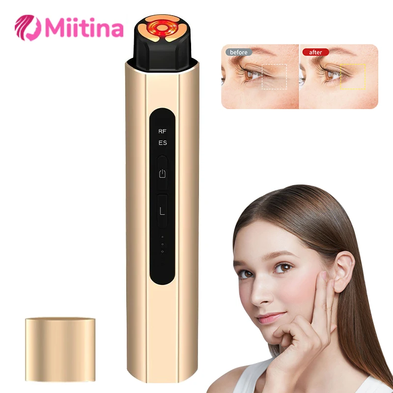 4 modes ems Microcurrent Face Beauty Face Lifting Deep Cleaning Hot Compress Vibration Massage Skin care Anti-wrinkle Tightening