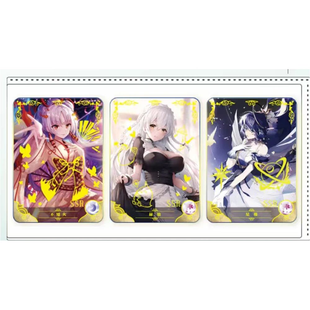 New Goddess Story NS-5M07 Collection Cards Girl Party Swimsuit Bikini Feast Waifu Booster Box Doujin Zabawki i prezenty urodzinowe