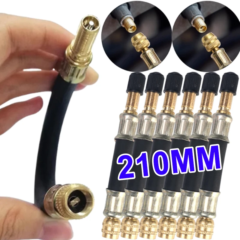 

3Types Car Tire Valve Extension Portable Air Compressor Valve Stem Extender 10/15/21cm for Cars Stroller Bicycles Motorcycles