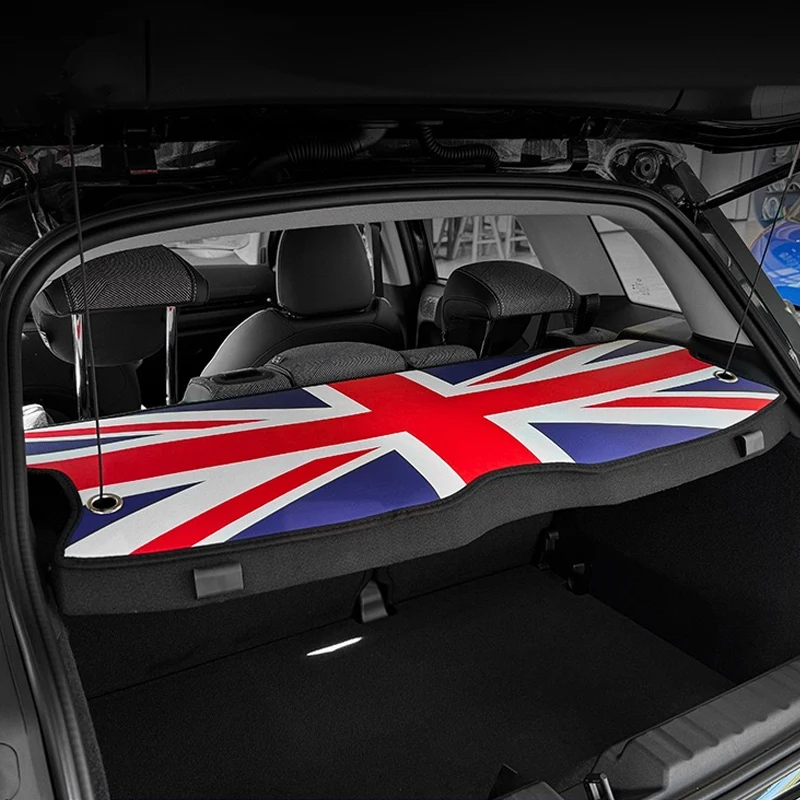 For Mini Cooper J05 J01 U25 2024 2025 Car Trunk Decoration Window Pad Auto Interior Leather Mat Protector Cushion Accessories