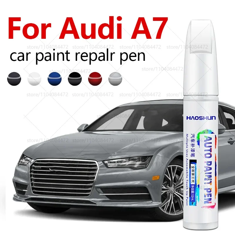 

Ручка для ремонта автомобильной краски для 2010-2023 AUDI A7 Аксессуары для ремонта царапин Краска Белый LY9L Черный LY9B Серый LX7G Коричневый LZ8S Красный