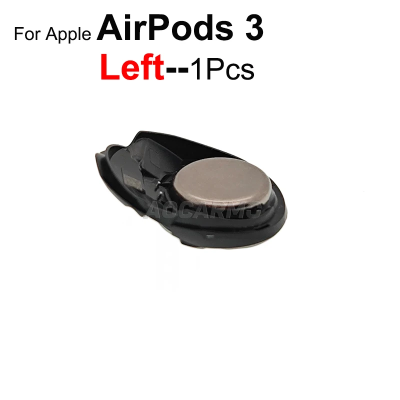 Aocarmo 1 pz unità altoparlante per cuffie sinistra per Apple AirPods 3 parte di ricambio