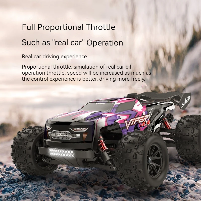 Wireless Remote Control Car Full-scale Rc Four-wheel Drive Climbing Cross-country Drift High-speed Model Toy Wholesale Off-road