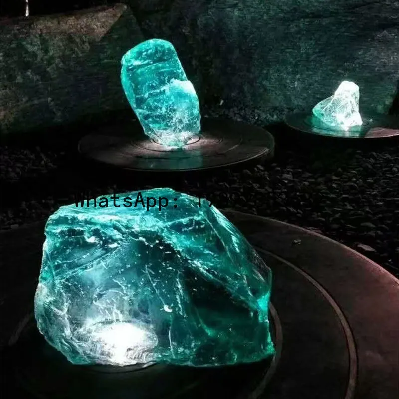 LYY حديقة المناظر الطبيعية الإبداعية الحجر الشفاف النحت الفني فندق العقارات الملحقات #2