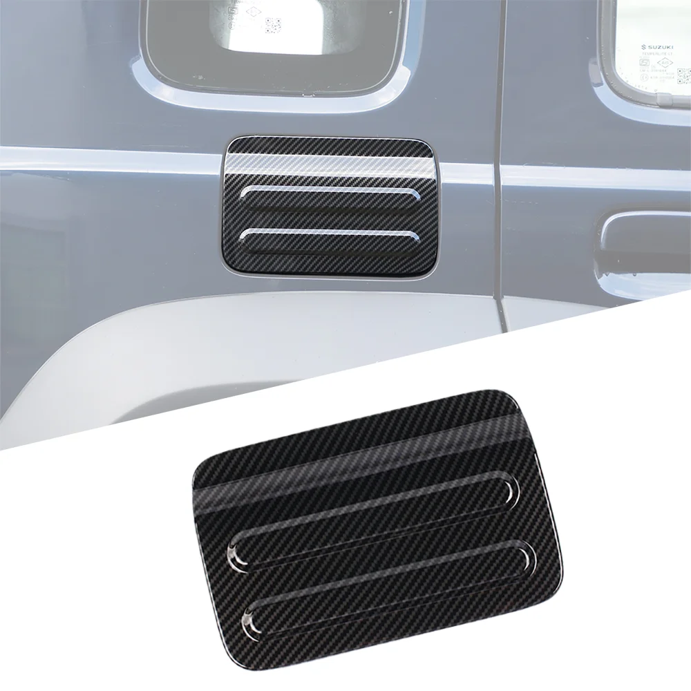 

Car Tank Covers for Suzuki Jimny JB64 JB74 4-Door 2019-2025 Auto Gas Oil Fuel Door Tank Cap Decoration Exterior Accessories ABS