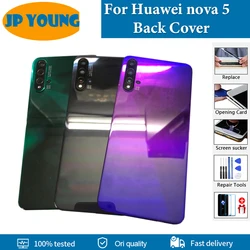 AAA+ quality Battery Cover For Huawei nova 5 Back Cover SEA-AL00 SEA-TL00 Rear Case Housing Door For For Huawei nova5 Replace