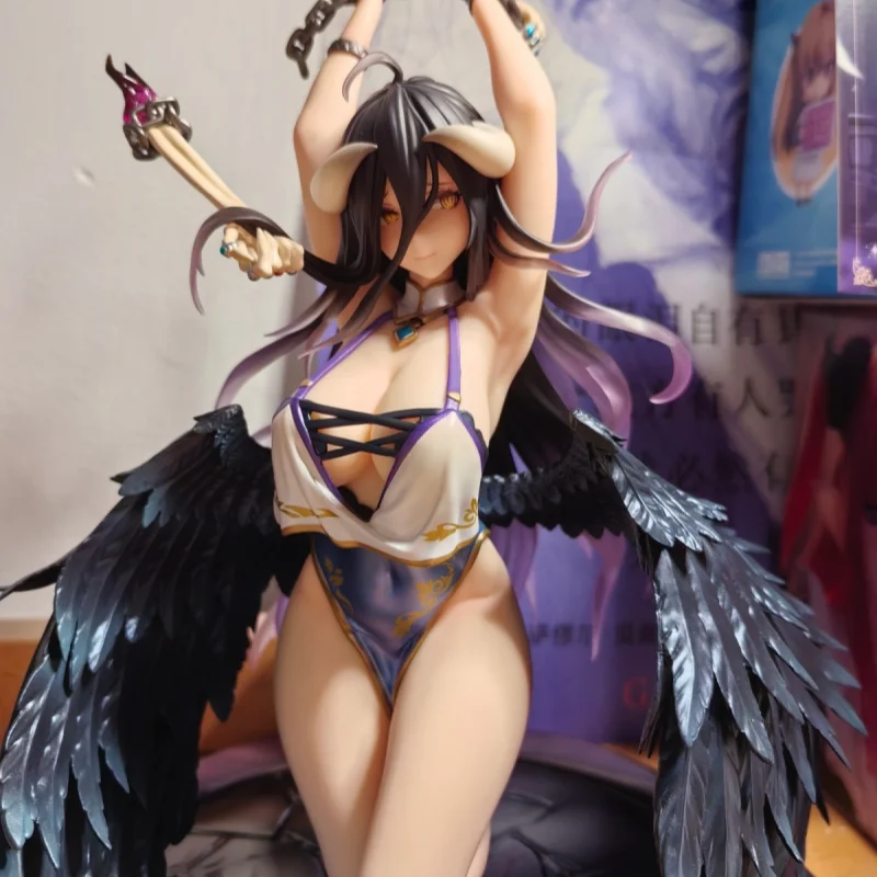 

В наличии: Коллекционная фигурка AniMester 1/7, 21 см, Overlord Albedo Restraint Ver. Сексуальная аниме-фигурка девушки, игрушка, модель, подарок, ПВХ.