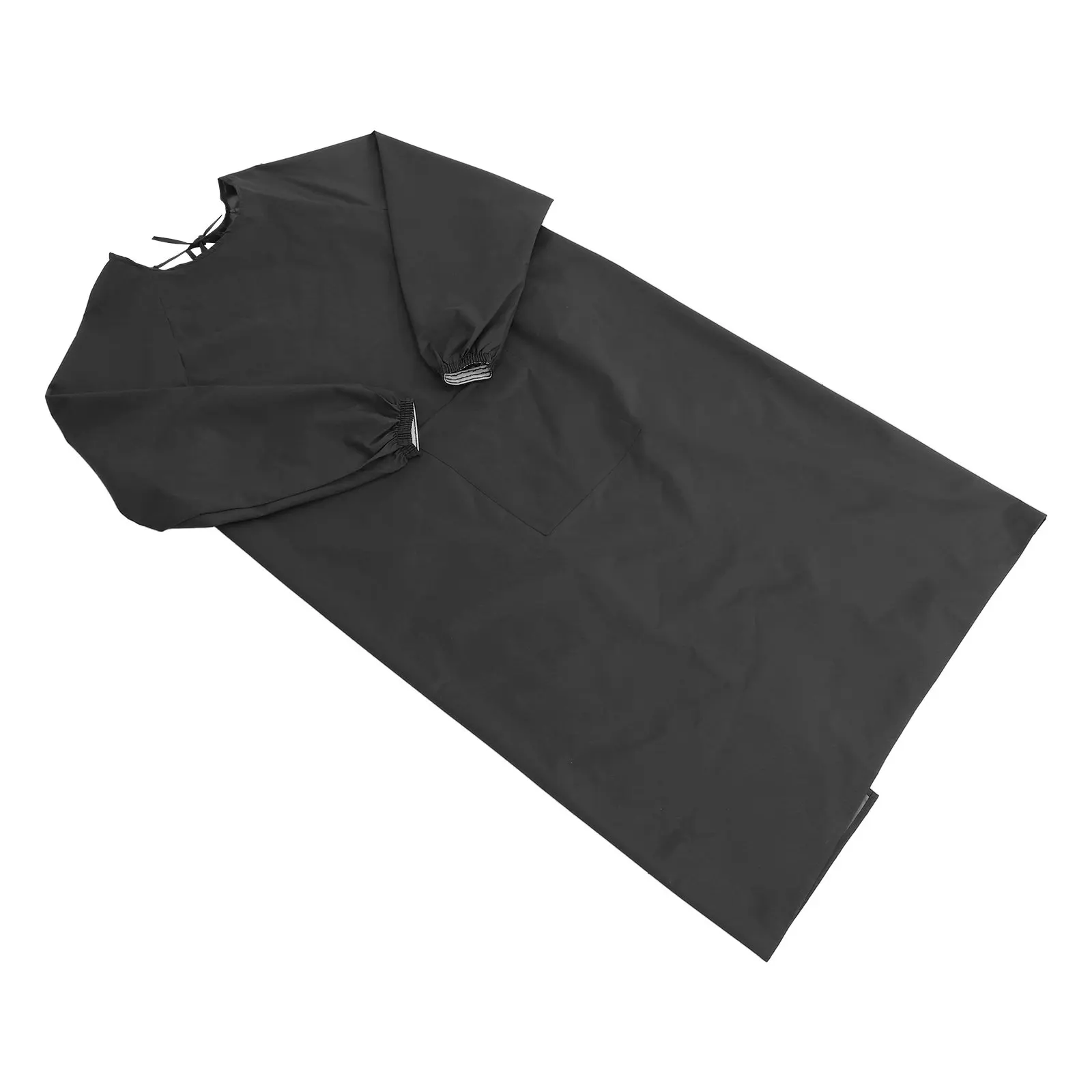Waterproof Cooking Apron with Sleeves Kitchen Smock Apron for Women Men Oil Proof Wear Resistant Functional Baking Cleaning