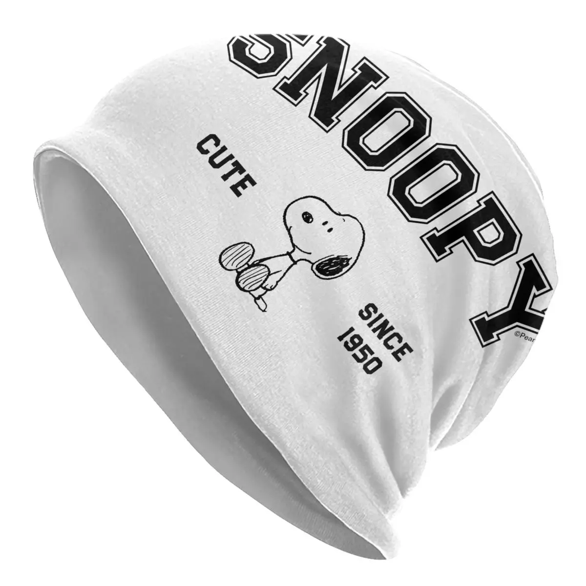 سنوبيس الكرتون الكلب مترهل قبعة قبعة النساء الرجال الشتاء أغطية الرأس Skullies Beanies قبعة بونيه محبوك قبعة #1