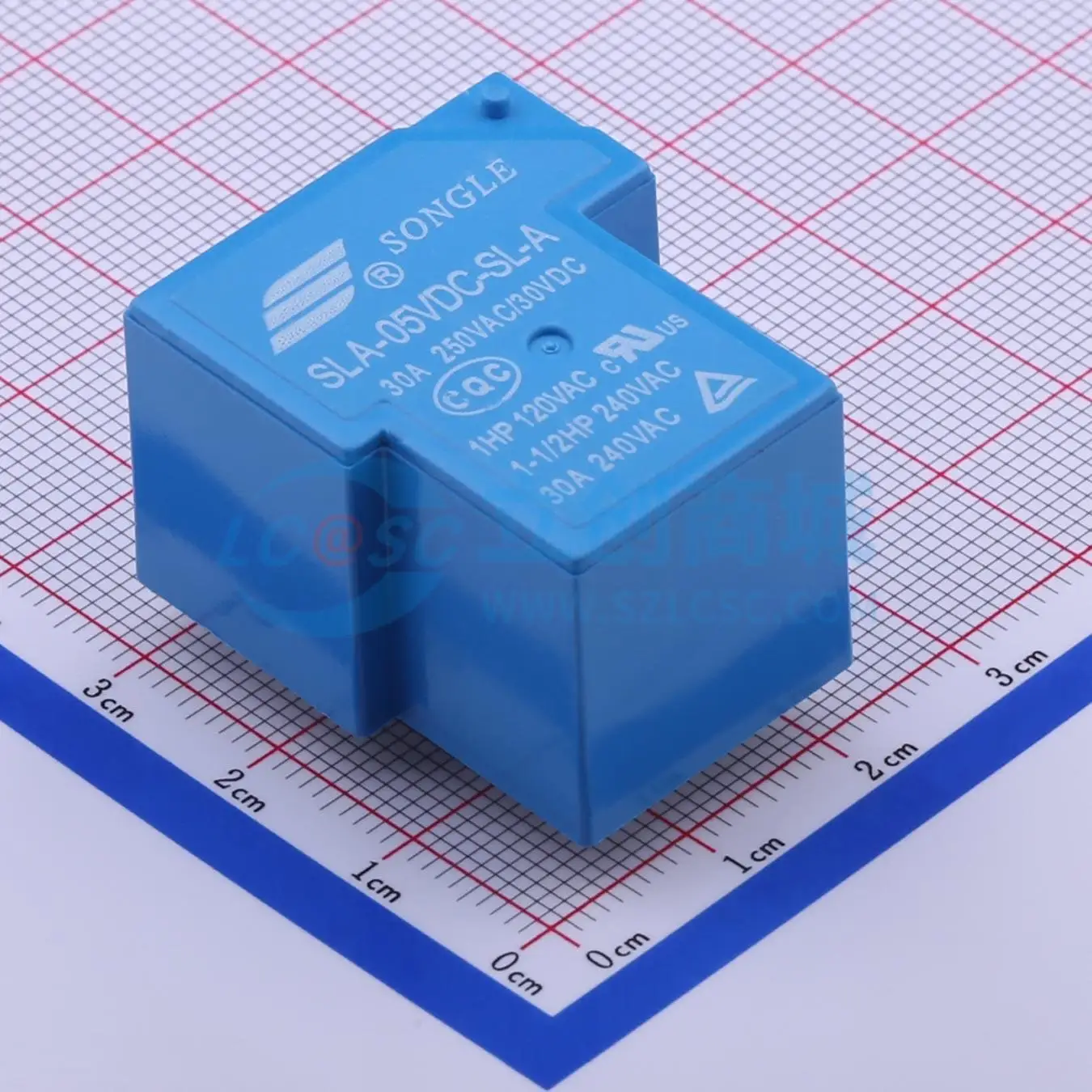 16pcs SLA-05VDC-SL-A 5V 32x27.6mm SPST NO Power Relay PCB Electronic Switch