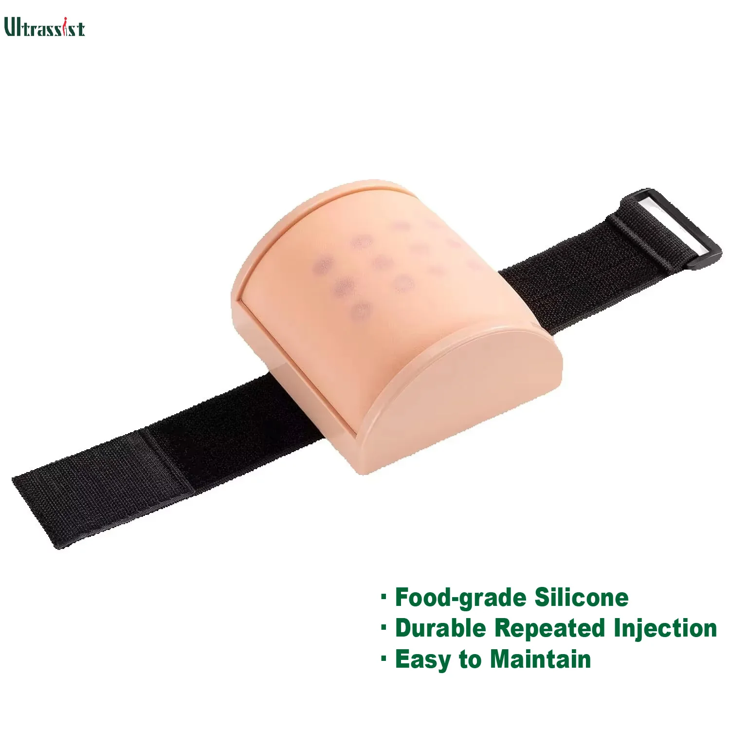 Ultrassist IM ID SQ Injection Practice Pad Intradermal Subcutaneous Intramuscular 3 in 1 Injection Train for Medical Students