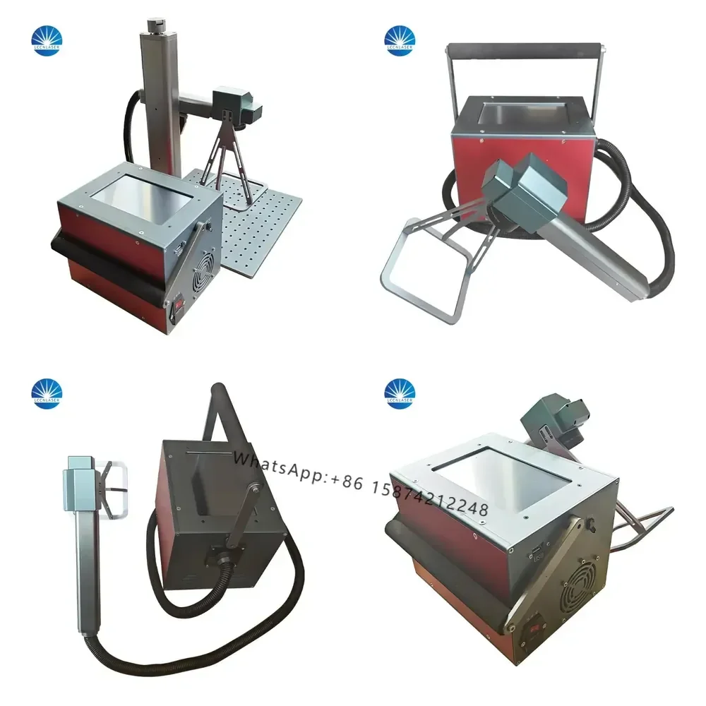 

Mini Handheld Fiber Marking Machine for Gift Boxes 20w 30w Only 8.6kg