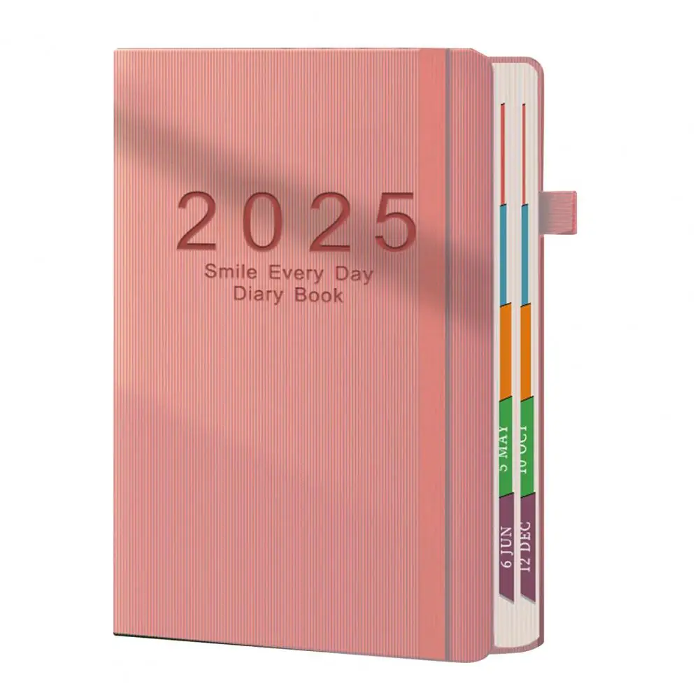 Organizer 2025 Planner Notebook Yearly Journal with 365 Pages for Appointments Jan-dec 2025 Planner One Page